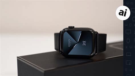 hermes space black series 5|Hands On: Hermes $1300 Space Black Series 5 Apple Watch!.